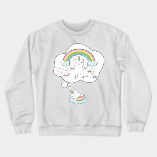 Caticorn T shirt Cat Unicorn Kittycorn Rainbow Gifts Kids Girls Women Funny Cute Tees Fitted Crewneck Sweatshirt